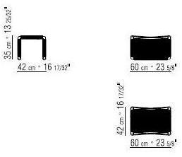 Flexform Низкий стул из кожи Tindari sun-id-1485442 - Вид №3