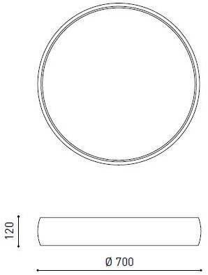 Arkoslight Светодиодный подвесной светильник из алюминия Drum suspension sun-id-1379577 - Вид №17