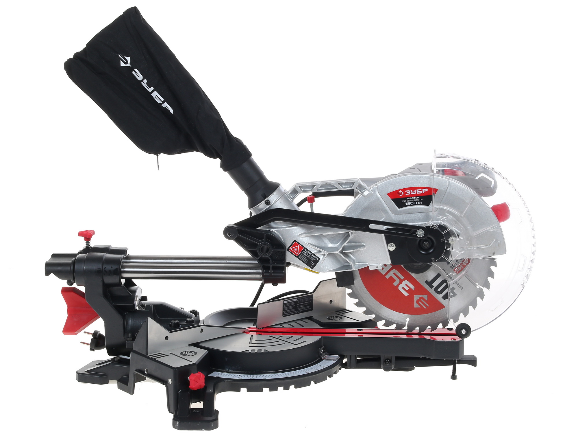 Торцовочная пила  Зубр ЗПТ-255-1800 ПЛ 8103326 STDN-0112502