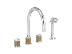 Смеситель для кухни с ручным душем