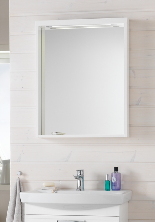 1751035 Зеркало Life Mirror 600 Белое Hafa  Белый  - Вид №1