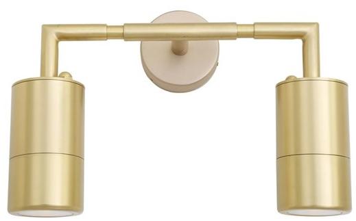 Mullan Lighting Настенный светодиодный светильник из латуни для ванной Ennis Mlbwl111  - Вид №1