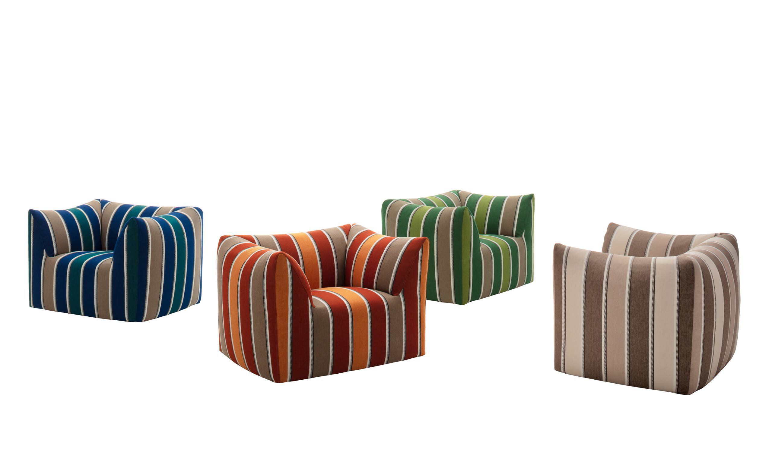 Тканевое мягкое садовое кресло B&B Italia Outdoor LA BAMBOLA ARCH-00019423 - Вид №2