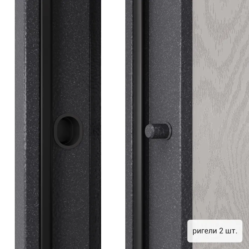 Дверь входная металлическая Альта Фина 95x205 см левая цвет белый TOREX STLM-2107775 - Вид №6