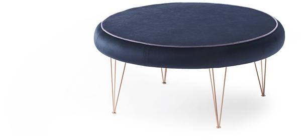 Felis Мягкий овальный бархатный пуф Complements sun-id-1444948 - Вид №3