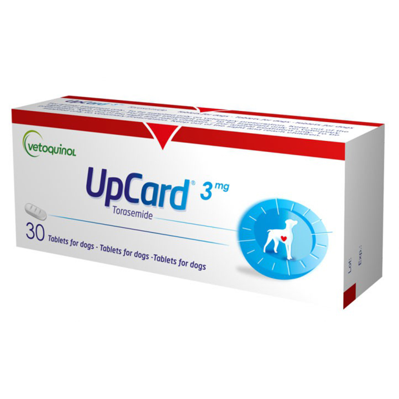 ПР0051377 Таблетки АпКард 3мг 30таб/уп, блистеры VETOQUINOL 