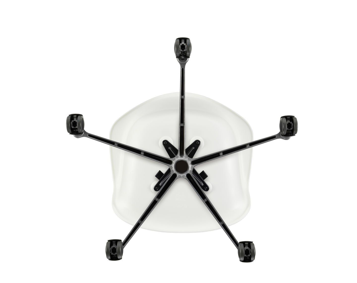 Ткань поворотный операционный офисный стул с подлокотниками VITRA Eames Plastic Chair ARCH-00120962 - Вид №11