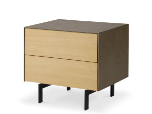 Прямоугольная тумбочка с ящиками