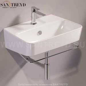 Полотенцедержатель для раковины DE14 хромированный