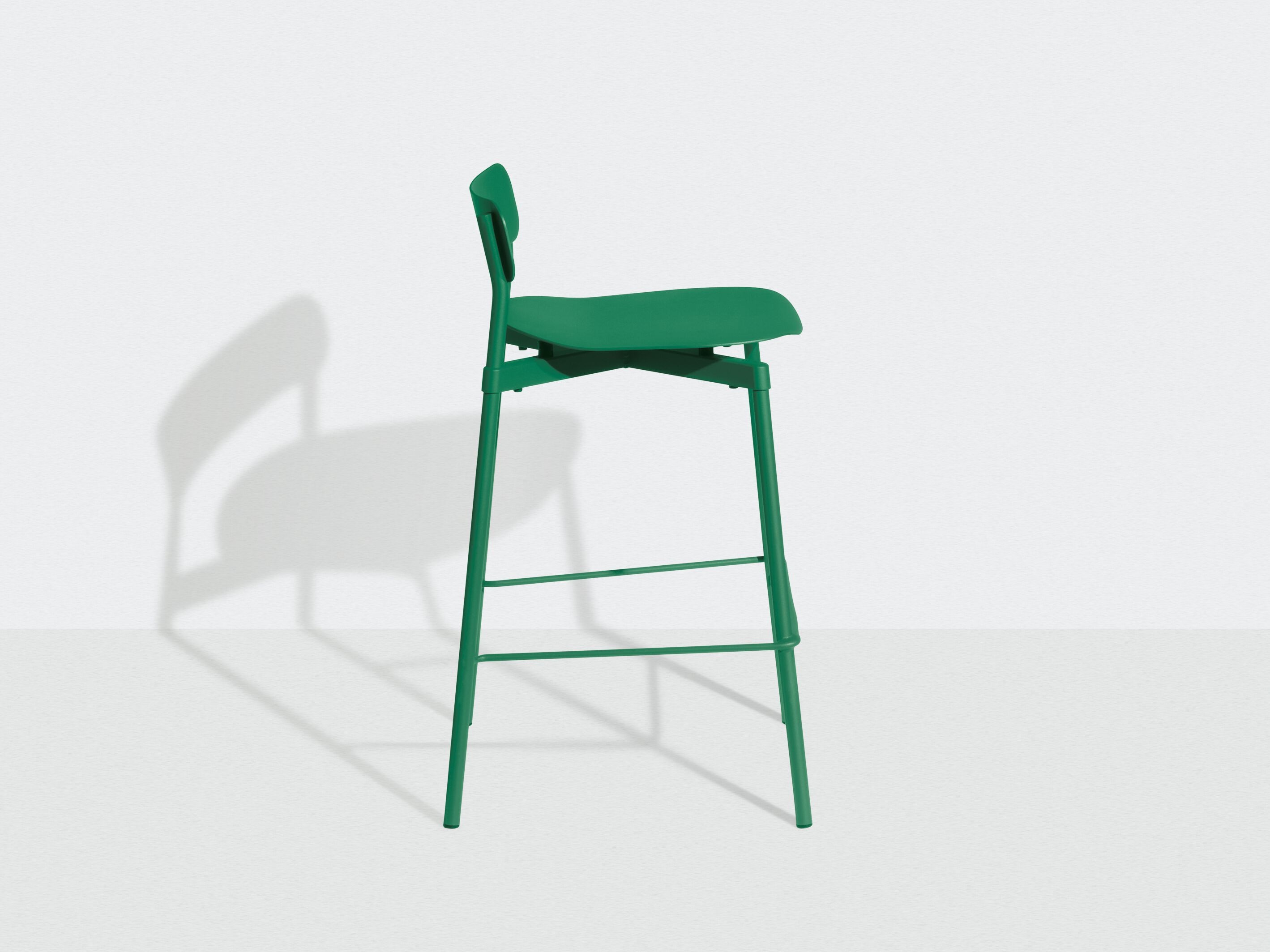 Высокий штабелируемый алюминиевый стул с порошковым покрытием с подставкой для ног Petite Friture Fromme ARCH-00091817 - Вид №31