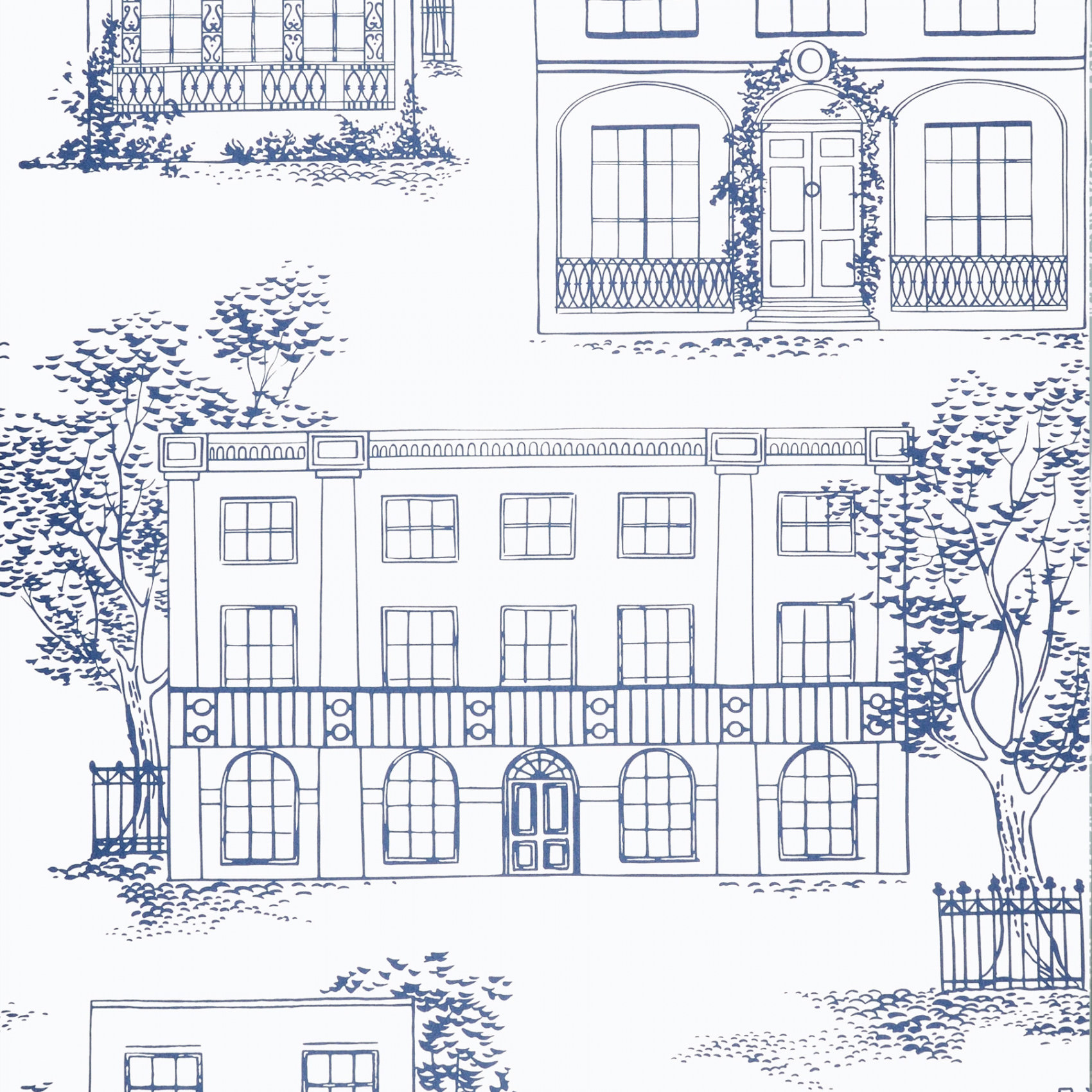 Traditional bathrooms Motivtapete Hampstead Hampstead - Little Greene  - Вид №3