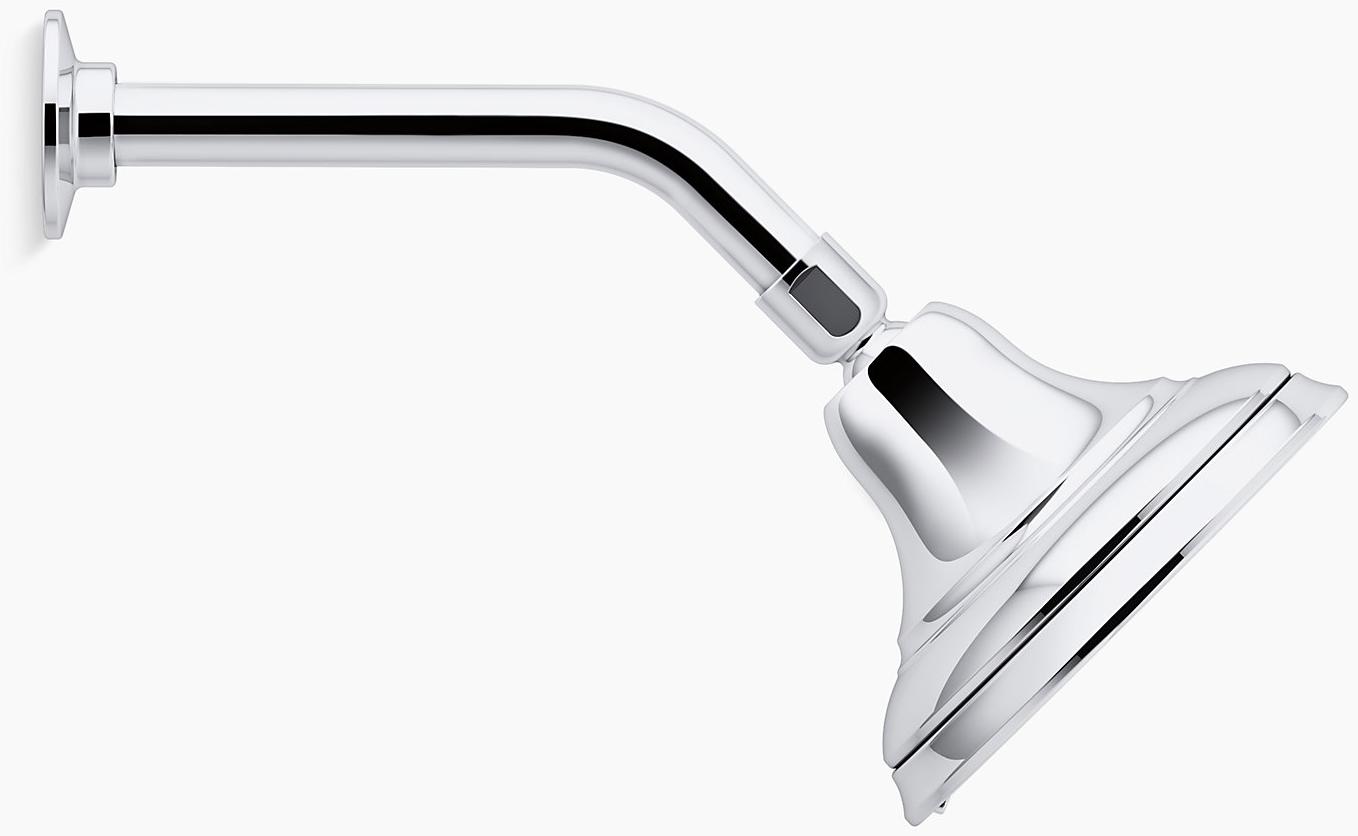 KOHLER Многофункциональная душевая лейка Bancroft 2,5 галлона в минуту с технологией всасывания воздуха Katalyst K-22167-CP  - Вид №3