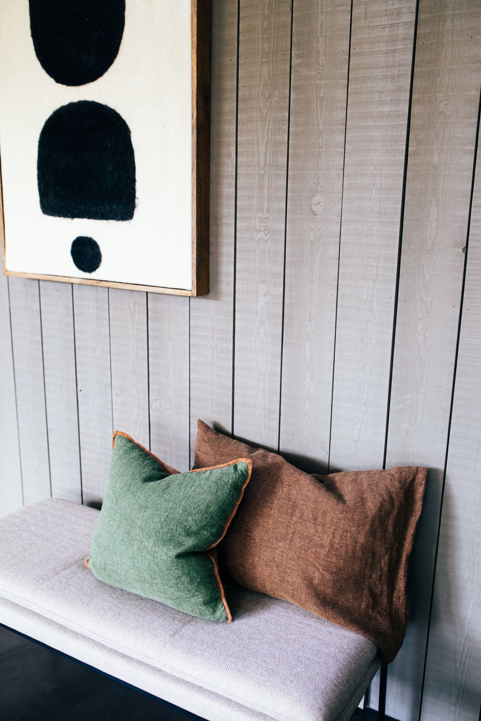 Подушка из льна и хлопка POMAX ALPHA OPPOSITES ARCH-00048053 - Вид №9