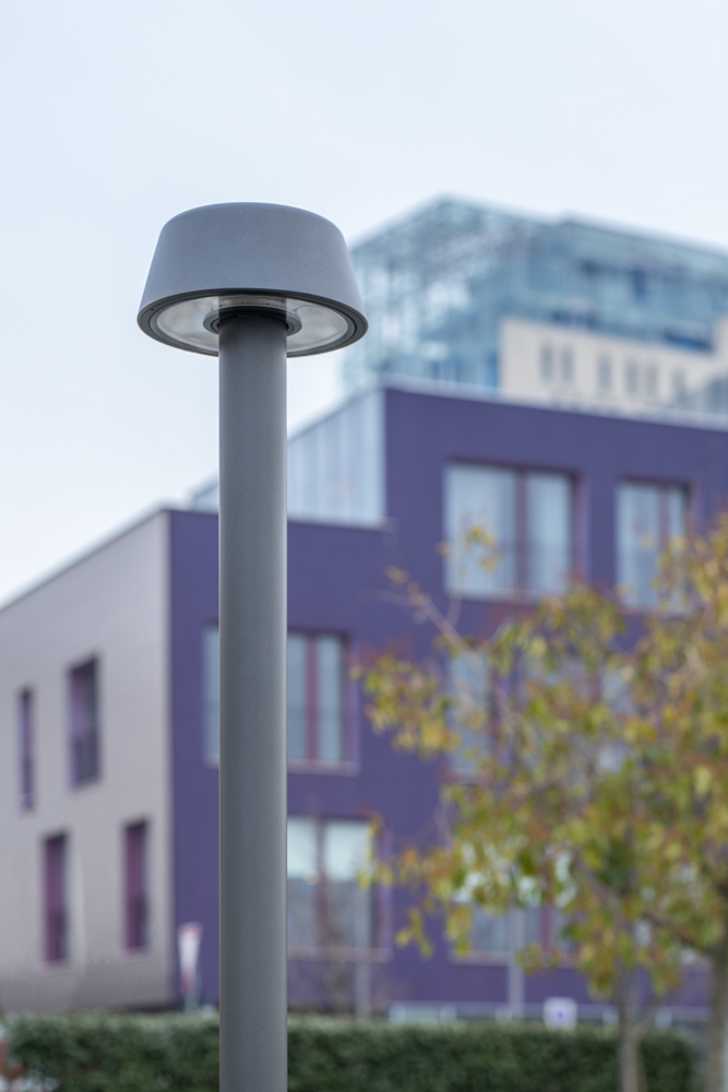 2000116 Уличное освещение  Platek FONT su palo  FONT - 6 LED 3000K 180° diffuse  - Вид №5