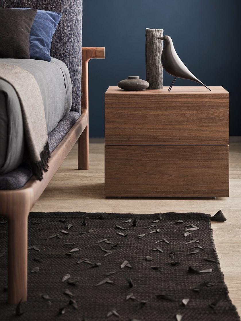 PIANCA Прямоугольная прикроватная тумбочка из лакированной древесины People sun-id-1456266 - Вид №1