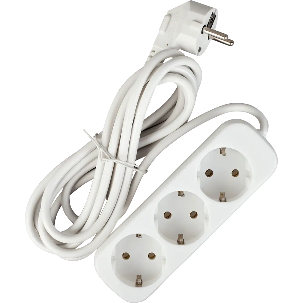 Удлинитель с заземлением Defender 3 розетки, 3 м STLM-2068320