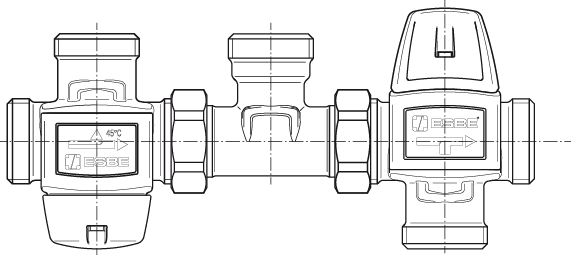 3152 10 00 VMC322Ротационные приводы » Esbe серии VMC300, VMC500  - Вид №1