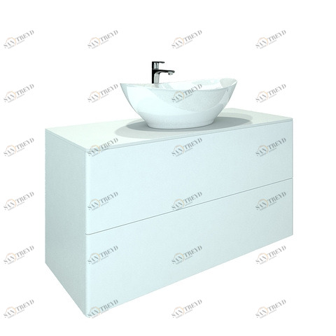 Orange Ot-100TuSTONE+O56 Тумба подвесная Otto c раковиной Олимпия 560 Венге sun-id-1517185