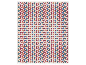 Прямоугольный ковер ручной работы из шерсти