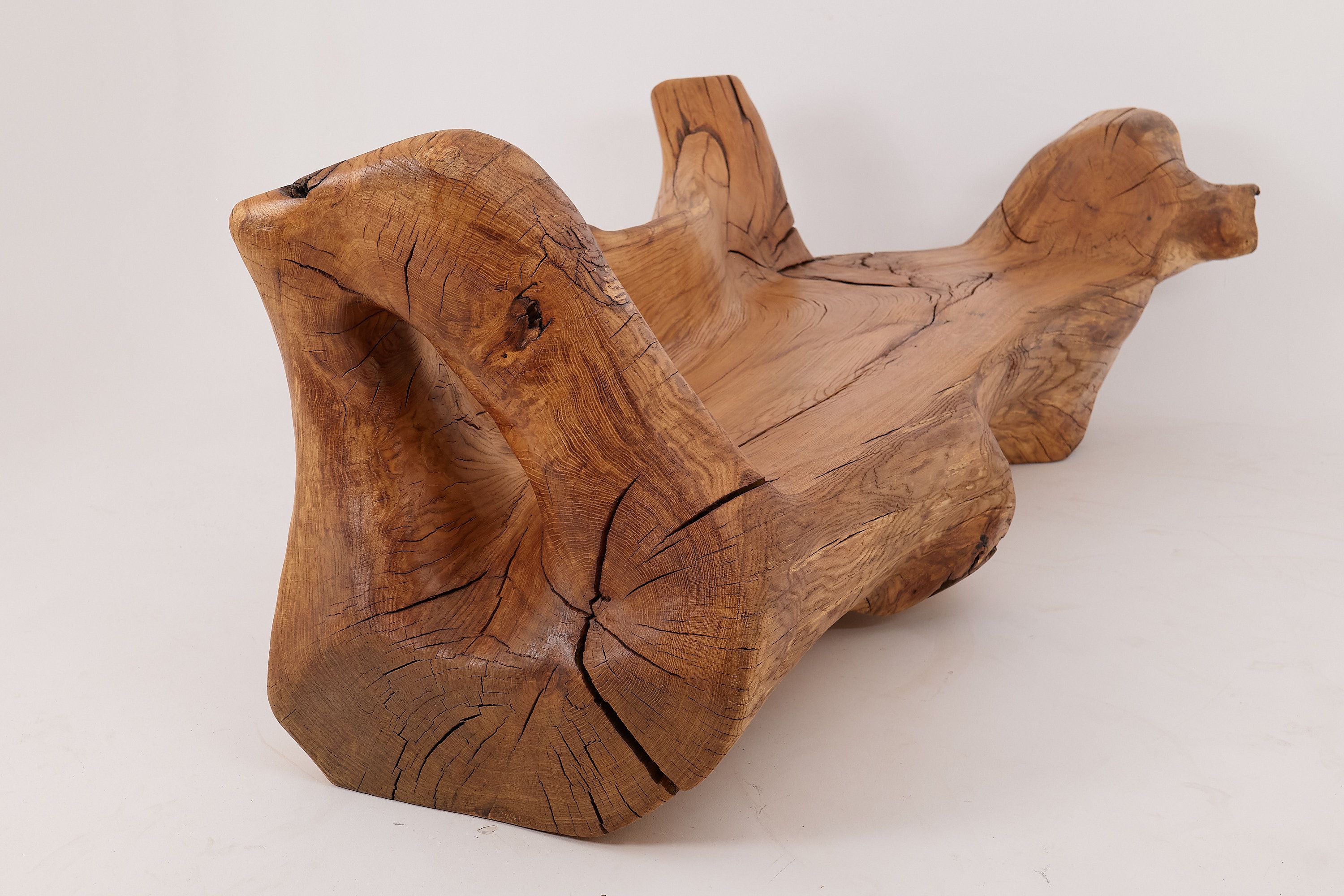 Дубовая скамья Logniture XXL SCULPTURAL BENCH ARCH-00035235 - Вид №15