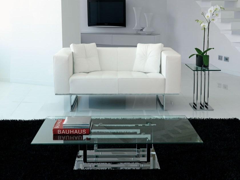 Italy Dream Design Стеклянный журнальный столик в современном стиле для гостиной Life class sun-id-1382504 - Вид №3