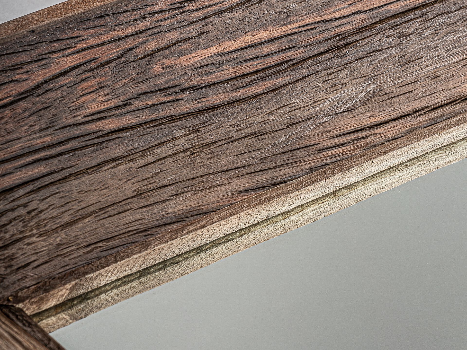 Восстановленное деревянное квадратное зеркало с рамкой Vical Home Walding ARCH-00064331 - Вид №2