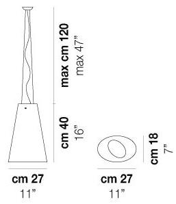 Vetreria Vistosi Подвесной светильник из стекла Cleo sun-id-1427294 - Вид №2