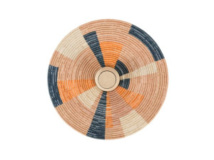 Applique a LED in abaca