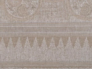 KOHRO Жаккардовая льняная ткань с графическими мотивами Darshan K0052405