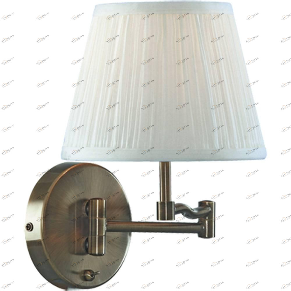 Бра Arte Lamp California A2872AP-1AB ARTE LAMP  078127 Белый;бронза 