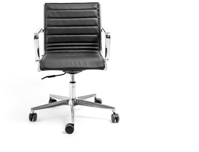 AP Factor Офисное кресло из кожи с 5-ю спицами и подлокотниками Louisiana sun-id-1441220 - Вид №1