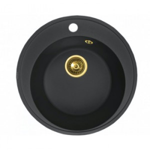 Zorg GR 50 Black Bronze Мойка кухонная круглая Zorg