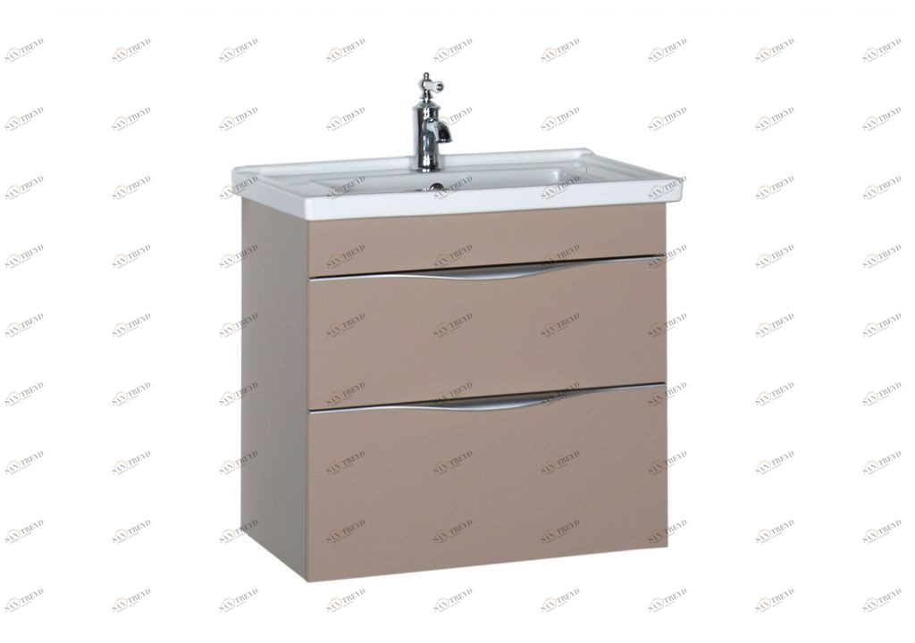 Тумба с раковиной Aquanet Эвора 70 капучино 0018400400182323