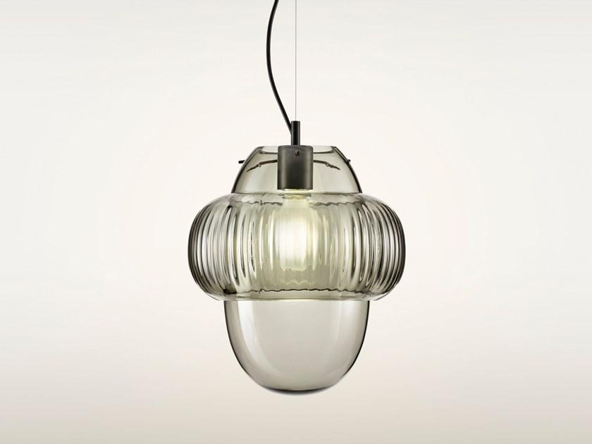 Siru Подвесной светильник из дутого стекла sun-id-1380018 - Вид №3