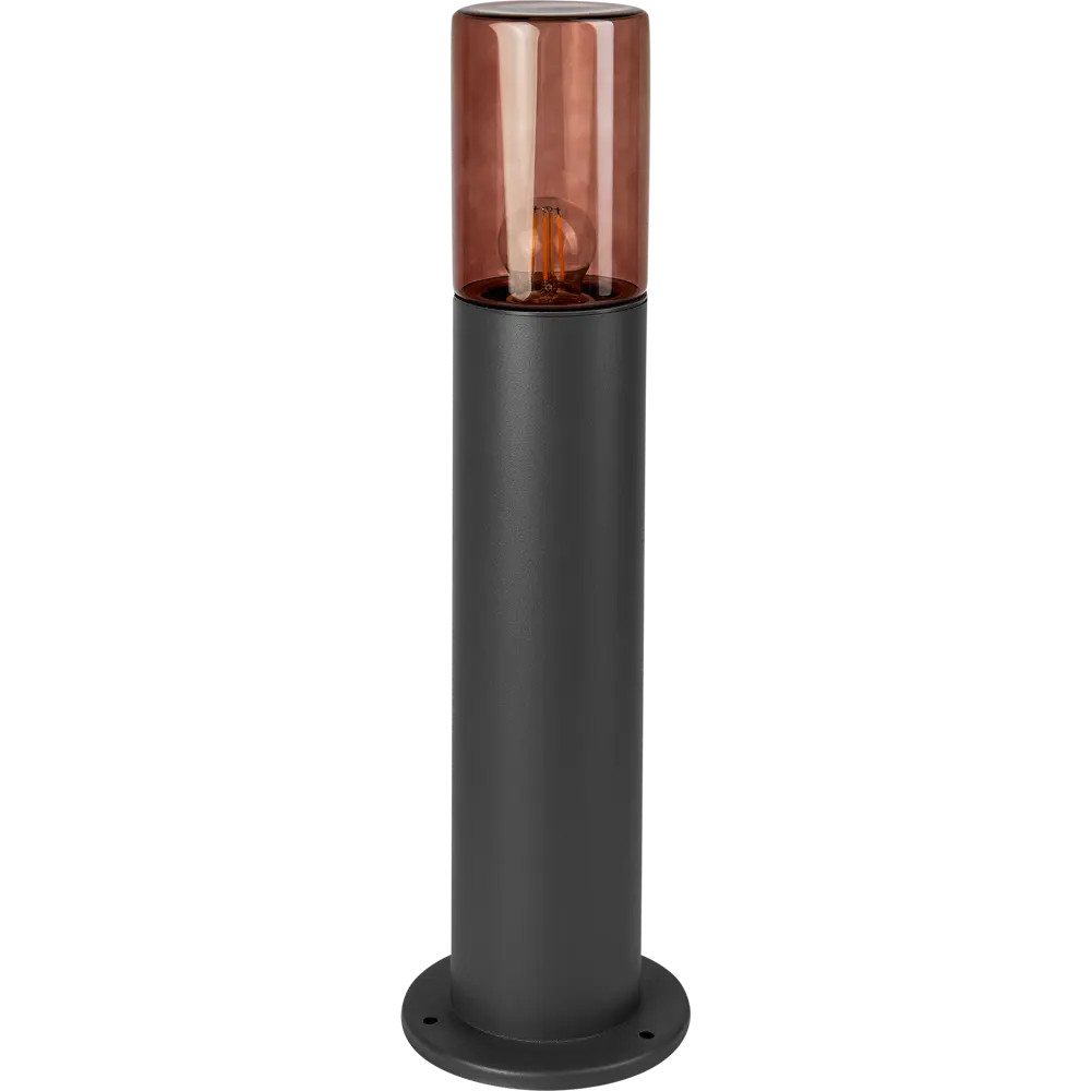 Столб уличный Ledvance «Endura Classic» Pipe AMB 50 см цвет черно-серебристый STLM-2199812 - Вид №2