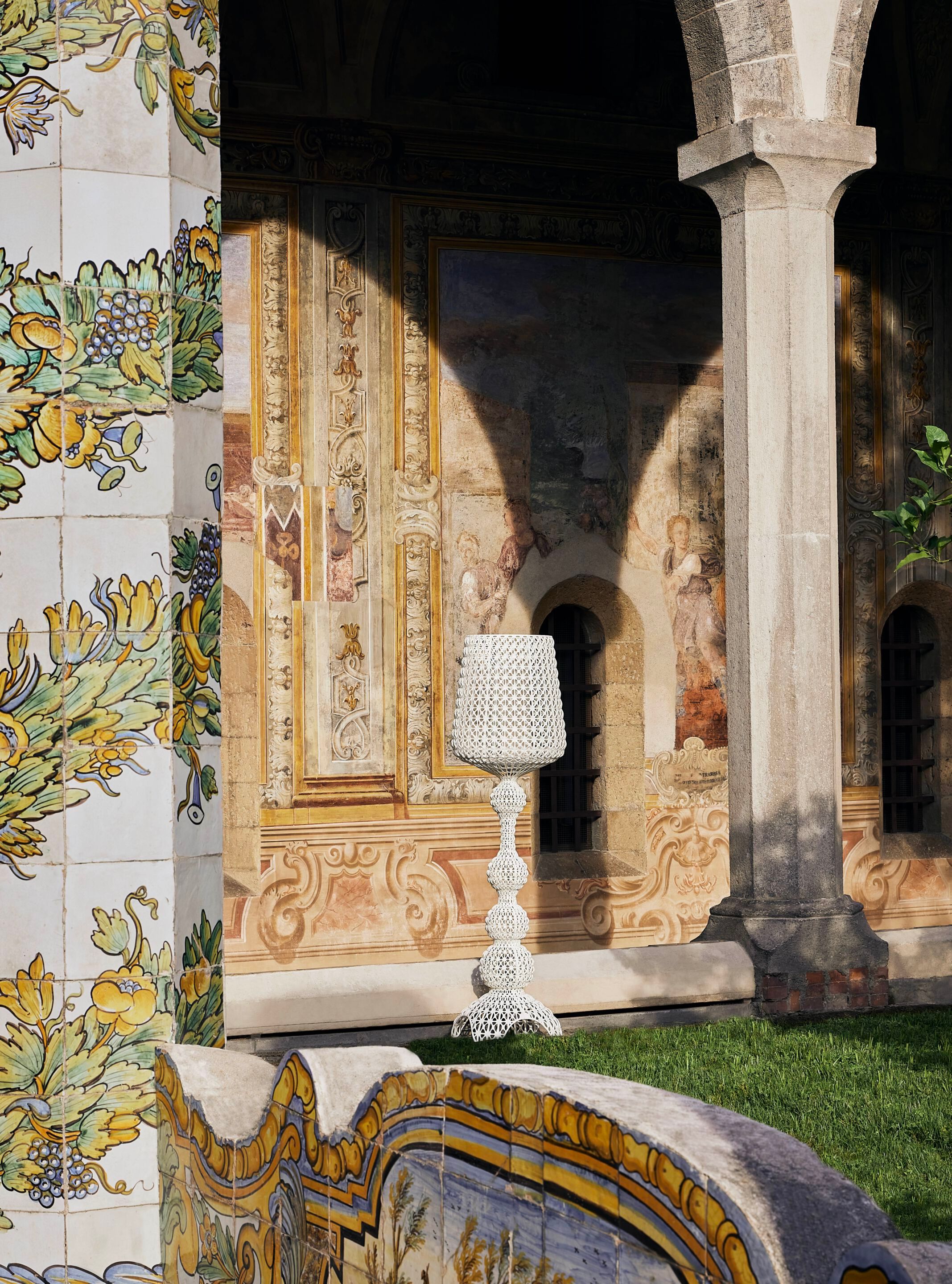 Светодиодный напольный светильник из инженерного пластика с диммером Kartell Кабуки ARCH-00027879 - Вид №15