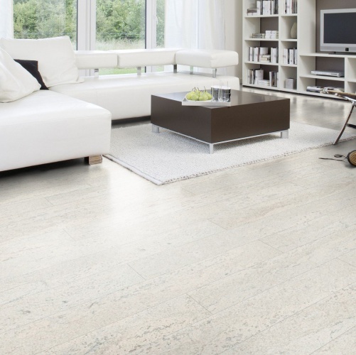 Пробка Wicanders Cork Plank Flock Moonlight (Гладкая) 1220х140 мм C81X001 - Вид №2