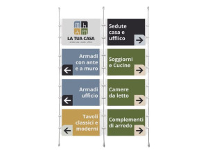 Настраиваемый крытый стальной знак знак