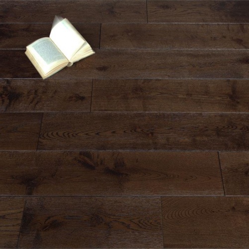 Массивная доска Magestik floor С покрытием Бренди () (300-1800)x150x18мм Дуб с брашью (Текстурированная) 300-1800х150 мм MGK Magestic floor 2600300192 - Вид №6
