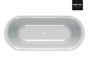 Ванна из искусственного камня Kerrock Antiq 00814 BLACK&WHITE Словения