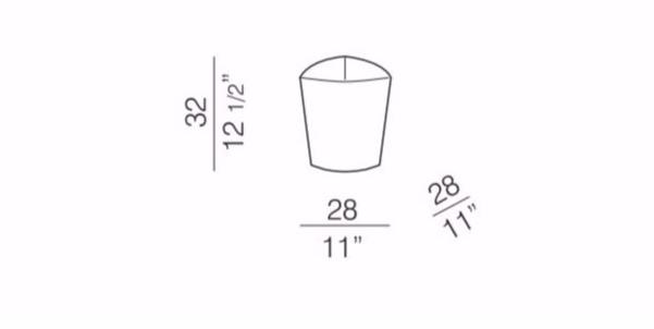 REXITE Контейнер для макулатуры из технополимера sun-id-1472026 - Вид №5