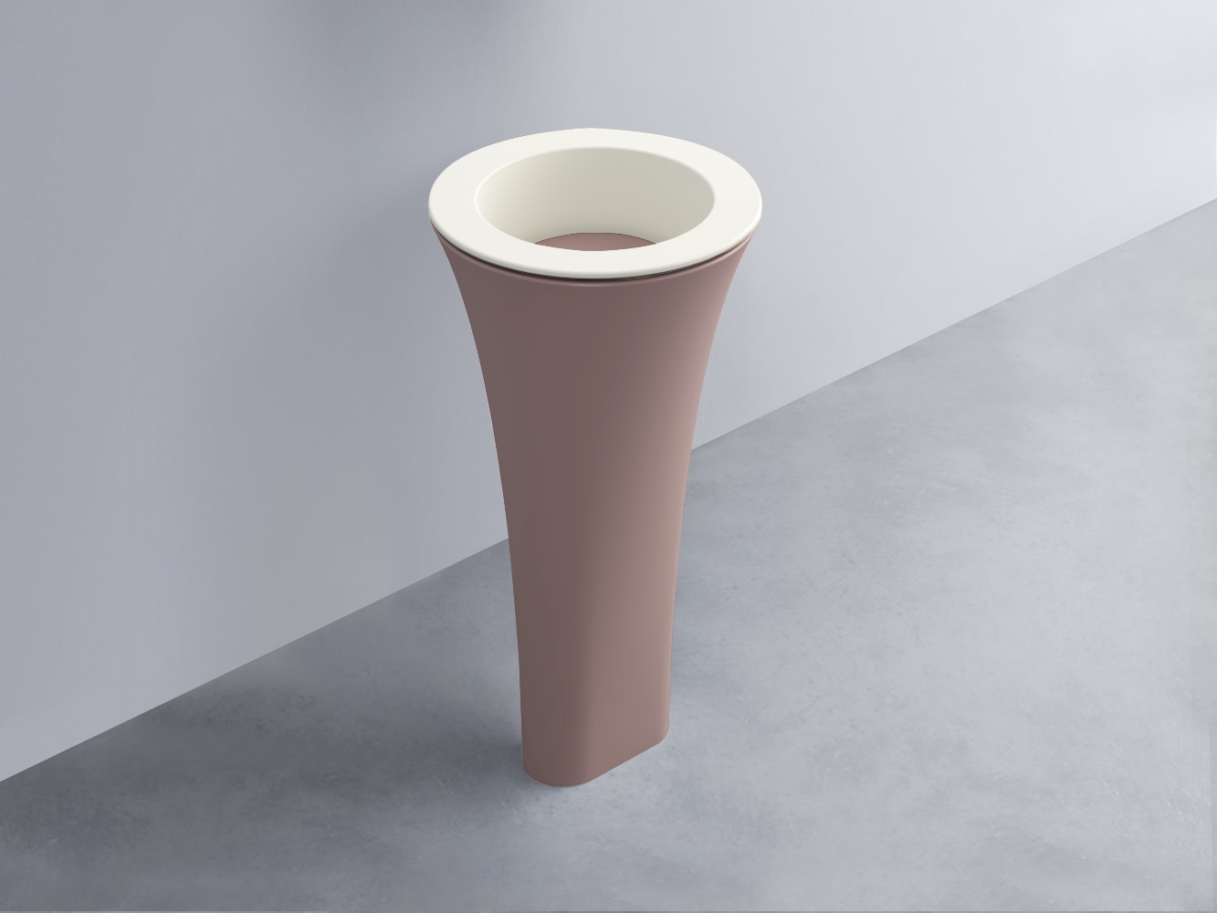 AMLA45-TL+AMPILT-CP+AMCOLT-CP Раковина Amedeo Tondo отдельностоящая cielo Enjoy + Amedeo Ceramica Cielo