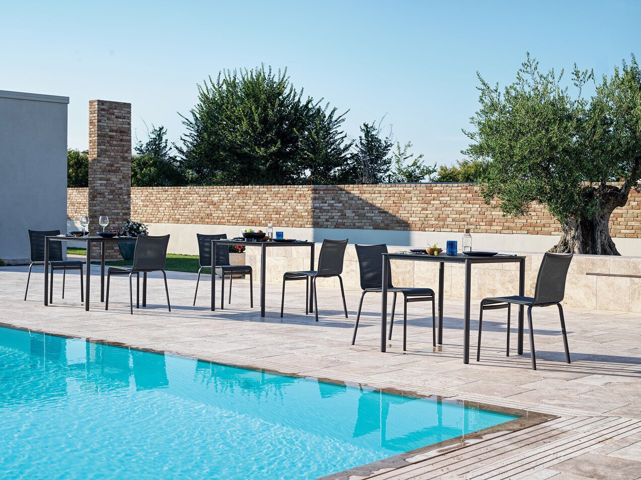 Штабелируемый садовый стул Texplast Bontempi Casa Net ARCH-00091445 - Вид №2