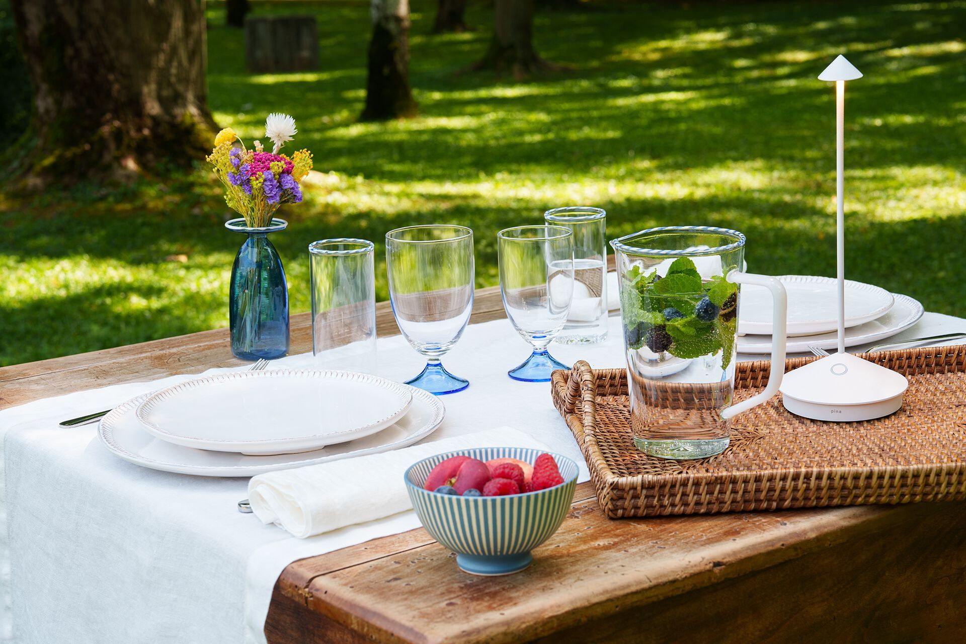 Стакан для воды из боросиликатного стекла Zafferano плетение ARCH-00105843 - Вид №6