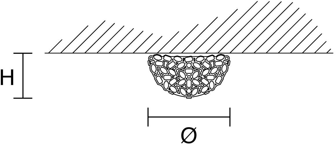Masiero Металлический потолочный светильник накаливания Imperial sun-id-1479983 - Вид №2