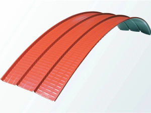 Изогнутые листовые металлы