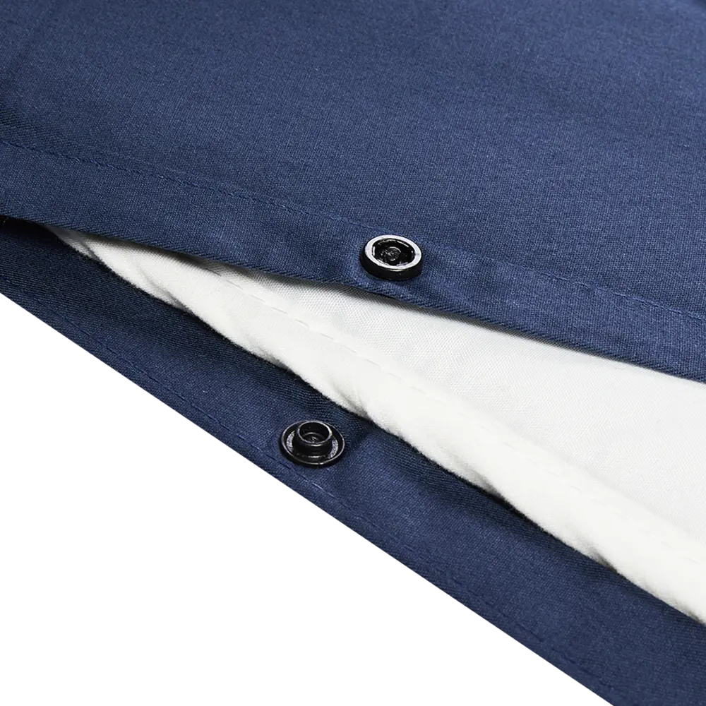 Пододеяльник INSPIRE из сатина 205x225 см в элегантном сине-черном цвете 89344621 STLM-1046462 - Вид №2