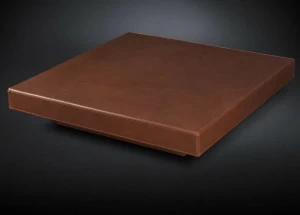 VGnewtrend Низкий квадратный кожаный журнальный столик  7511650.70