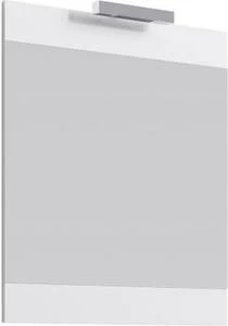 Бригпанель с зеркалом и светильником, белый Br.02.07/W,