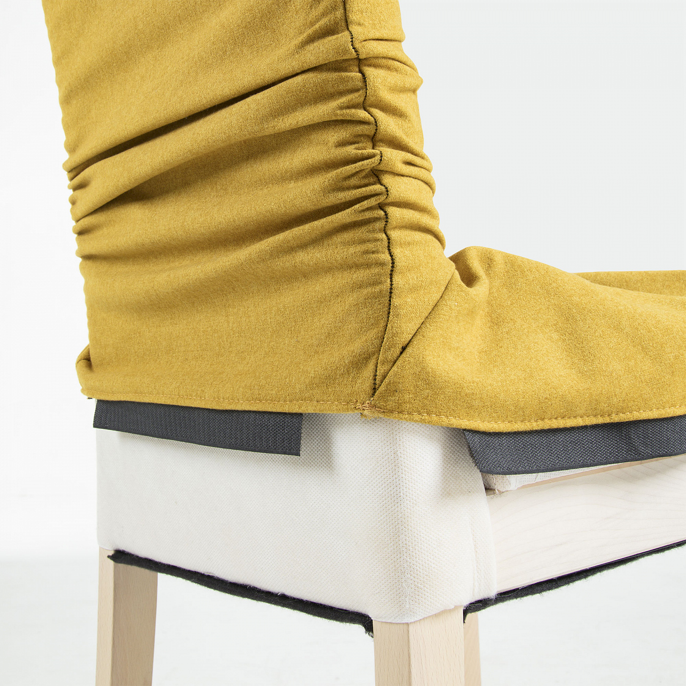 054228 Стул песочный ножки черные La Forma Freia  - Вид №2